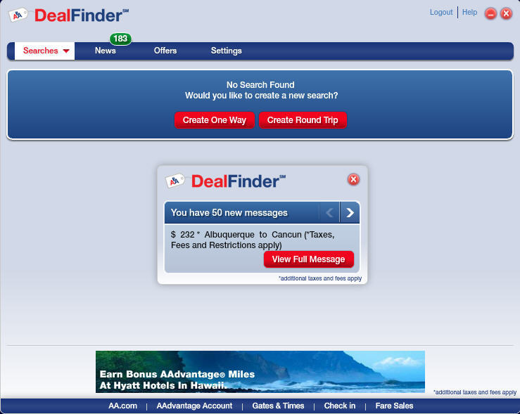 AA DEALFINDER DOWNLOAD 12/06/2013