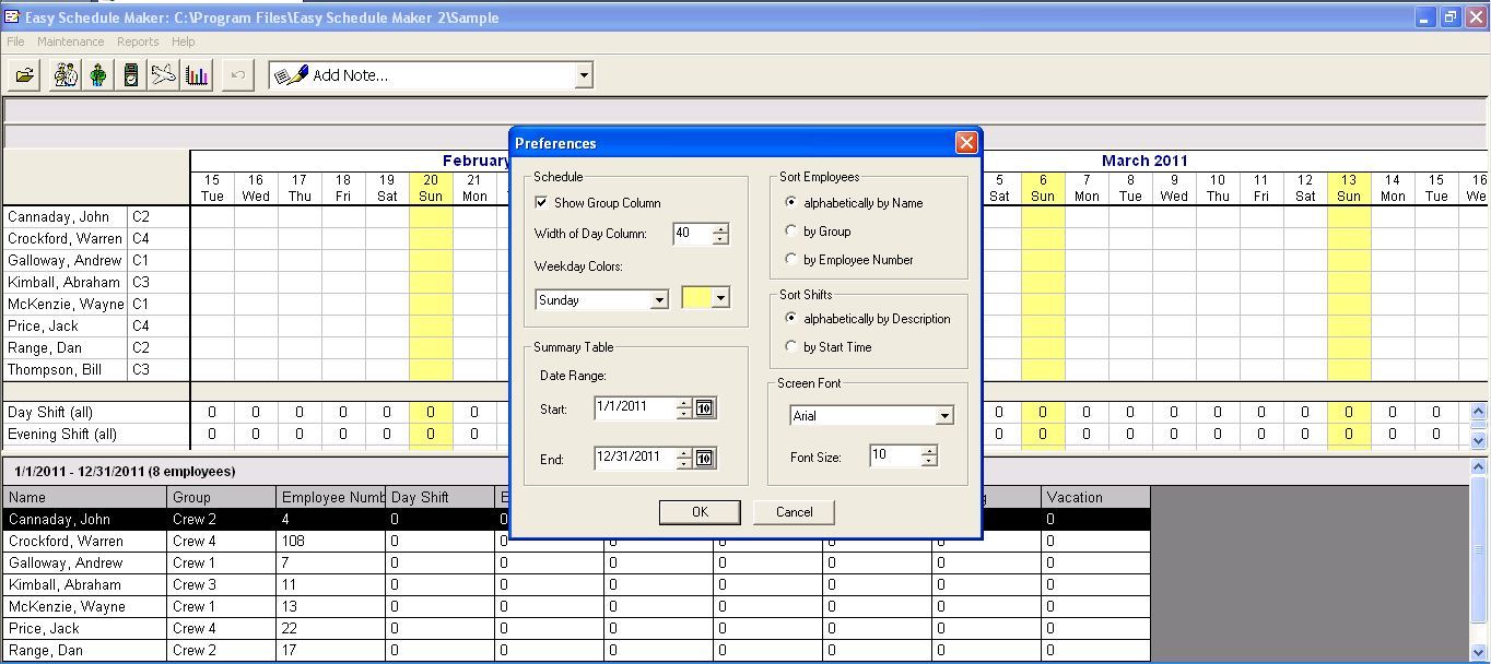 Easy Schedule Maker download